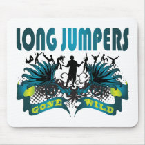 Long Jumpers Gone Wild mousepads