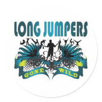 Long Jumpers Gone Wild stickers