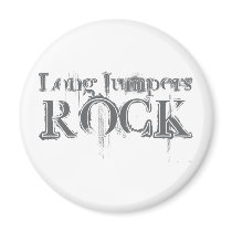Long Jumpers Rock magnets