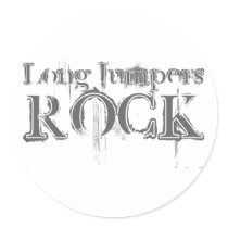 Long Jumpers Rock stickers