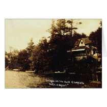 Long Lake north of Bayport Michigan Cards