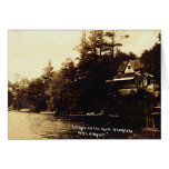 Long Lake north of Bayport Michigan cards