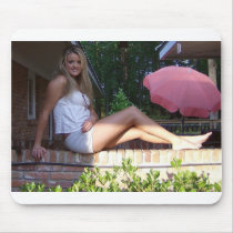 Long legged beauty mousepads by Belindastuff Long legged beauty mousepads