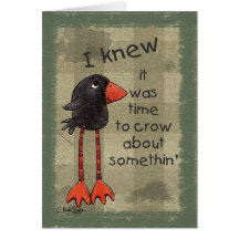 Long Legged Crow-Somethin' to Crow About Cards