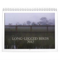 Long-Legged Wading Birds 2012 Calendar