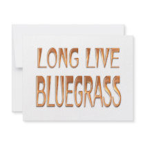 Long Live Bluegrass Personalized Invites