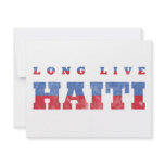 Long Live Haiti Custom Announcements