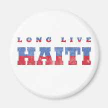 Long Live Haiti Magnet