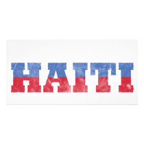 Long Live Haiti Photo Greeting Card