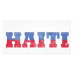 Long Live Haiti Photo Greeting Card