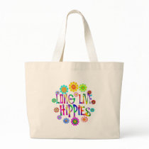 Long Live Hippies Tote Bag