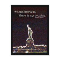 Long Live Liberty postcards