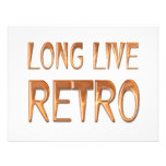 Long Live Retro Invitation