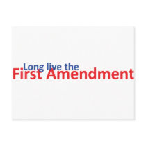 Long live the 1st Amenedment Postcards