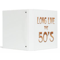 Long Live the 50s Binders