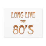 Long Live the 80s Post Cards