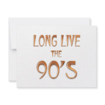 Long Live the 90s Invite