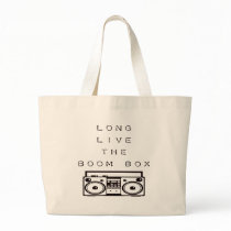 Long Live The Boom Box-Bag by 4u2bunique Long Live The Boom Box-Bag