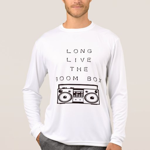 Long Live The Boom Box-Men's Wear Long Sleeve Tee