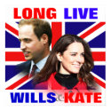 Long Live Wills & Kate Picture Poster print