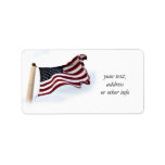 Long May It Wave (4) Address Label