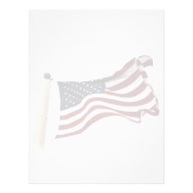 Long May It Wave (4) Letterhead Template
