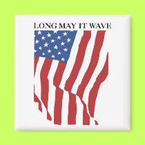 Long May it Wave magnet