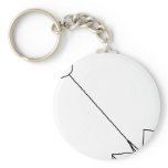 Long neck reaction key chains