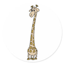 Long Necked Giraffe stickers