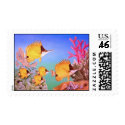 Long-nose Butterfly Fish postage by joeyartist Long-nose Butterfly Fish postage