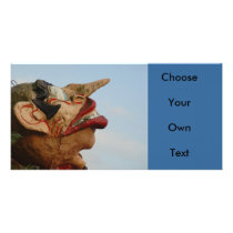 Long Nose Personalized Photo Card