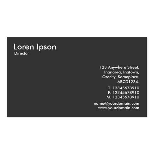 Long Picture 02 Business Card Templates (back side)