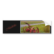 Long Road Ahead Bumper Sticker