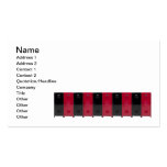 Long Row of Lockers Business Cards