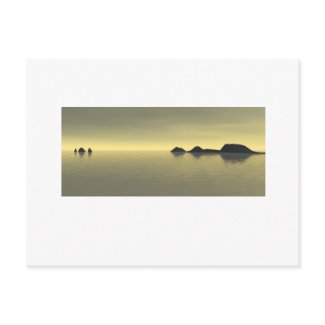 Long sky 2 postcard