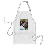 Long Sleeved Dress on Bed aprons