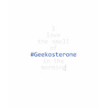 Long-sleeved T-shirt - #Geekosterone