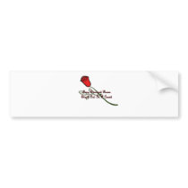 Long Stemmed Roses Bumper Stickers