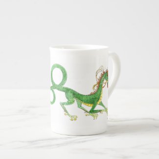 Long Tailed Dragon Bone China Mug specialtymug