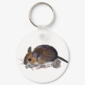 Long Tailed Field Mouse keychain