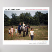 Long Walk To Never 20x16 Premium Heavyweight Print