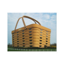 Longaberger Basket Company Wrapped Canvas Gallery Wrap Canvas