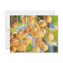 Longan fruits invitations