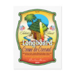 Longboard Creme de Coconut Postcards
