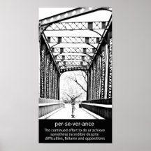 Longboard Perseverance Posters