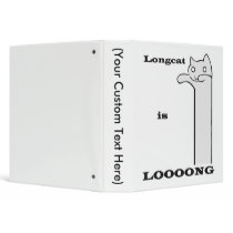 Longcat is Long Vinyl Binders