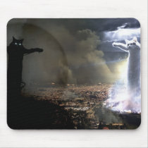 Longcat/Tacgnol War Mousepad by dasfrettchen Longcat/Tacgnol War Mousepad
