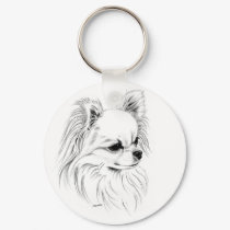 Longcoat chihuahua keychains