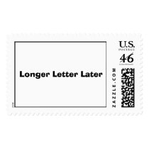 Longer Letter Later postage