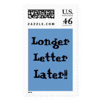 Longer Letter Later!! postage by calissa Longer Letter Later!! postage